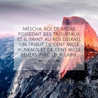 2 Rois 3:4 Verset biblique expliqué