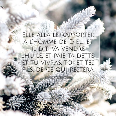 2 Rois 4:7 Verset biblique expliqué