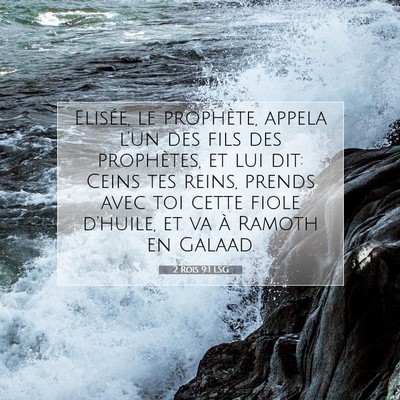 2 Rois 9:1 Verset biblique expliqué