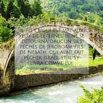 2 Rois 13:11 LSG Image du verset biblique