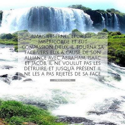 2 Rois 13:23 Verset biblique expliqué