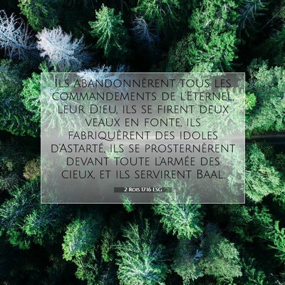 2 Rois 17:16 Verset biblique expliqué