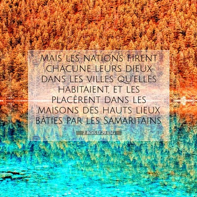 2 Rois 17:29 Verset biblique expliqué