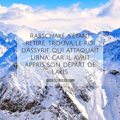 2 Rois 19:8 LSG Image du verset biblique