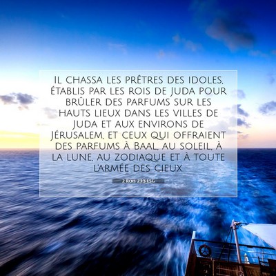 2 Rois 23:5 LSG Image du verset biblique