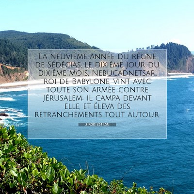 2 Rois 25:1 LSG Image du verset biblique