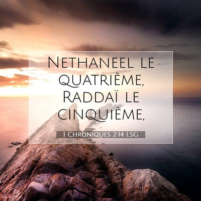 1 Chroniques 2:14 Verset biblique expliqué