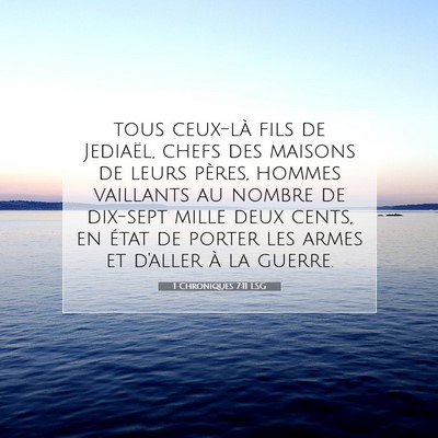 1 Chroniques 7:11 Verset biblique expliqué