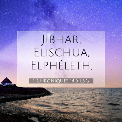 1 Chroniques 14:5 Verset biblique expliqué