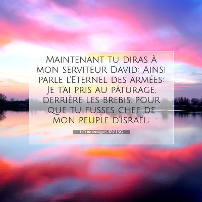 1 Chroniques 17:7 Verset biblique expliqué