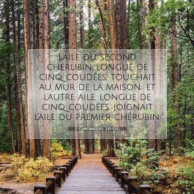 2 Chroniques 3:12 Verset biblique expliqué