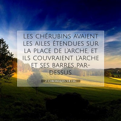 2 Chroniques 5:8 Verset biblique expliqué