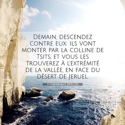 2 Chroniques 20:16 Verset biblique expliqué