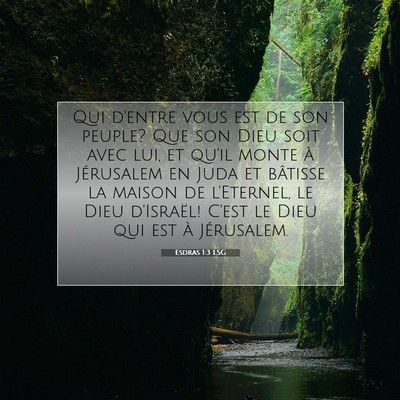 Esdras 1:3 LSG Image du verset biblique