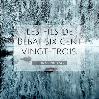 Esdras 2:11 Verset biblique expliqué