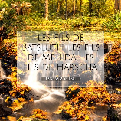 Esdras 2:52 Verset biblique expliqué