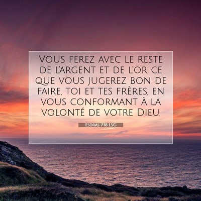 Esdras 7:18 LSG Image du verset biblique