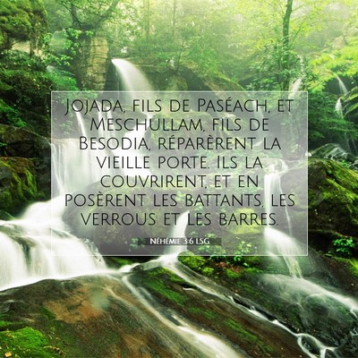 Néhémie 3:6 Verset biblique expliqué