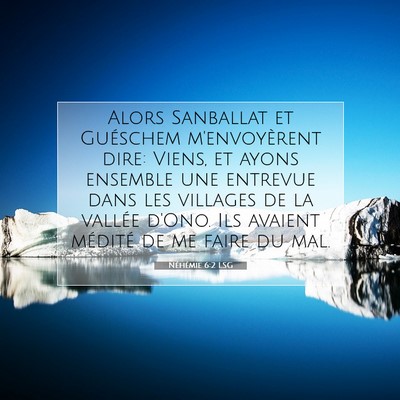 Néhémie 6:2 Verset biblique expliqué