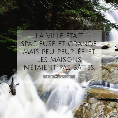 Néhémie 7:4 Verset biblique expliqué