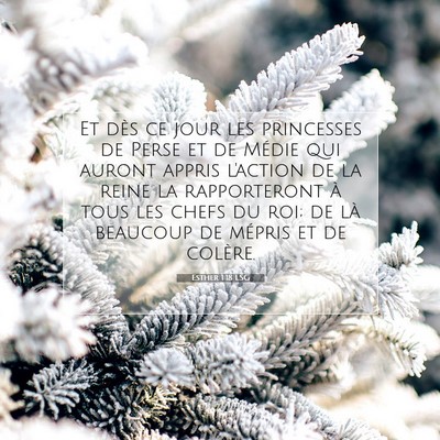 Esther 1:18 Verset biblique expliqué