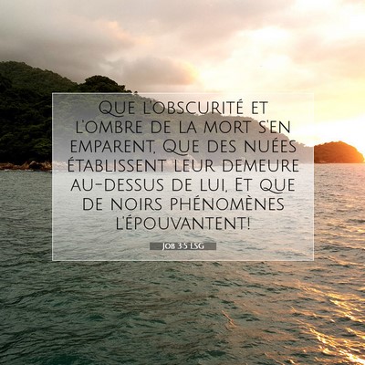 Job 3:5 Verset biblique expliqué