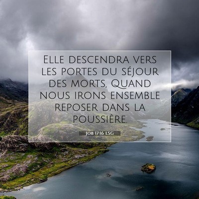 Job 17:16 Verset biblique expliqué