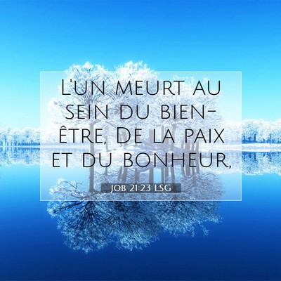 Job 21:23 Verset biblique expliqué