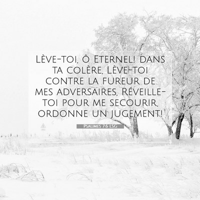 Psaumes 7:6 Verset biblique expliqué