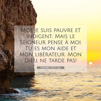 Psaumes 40:17 Verset biblique expliqué