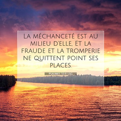 Psaumes 55:11 LSG Image du verset biblique