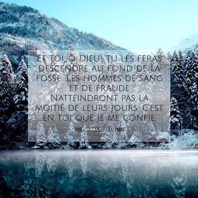 Psaumes 55:23 LSG Image du verset biblique