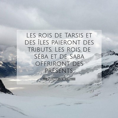 Psaumes 72:10 Verset biblique expliqué