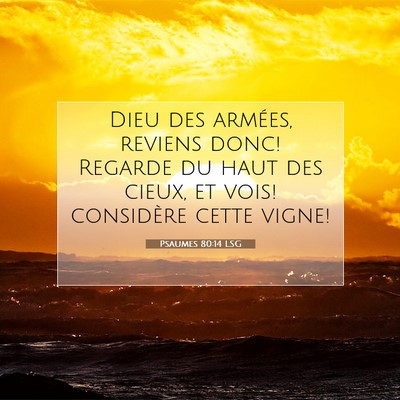 Psaumes 80:14 Verset biblique expliqué