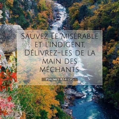 Psaumes 82:4 Verset biblique expliqué