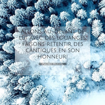 Psaumes 95:2 Verset biblique expliqué