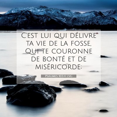 Psaumes 103:4 Verset biblique expliqué