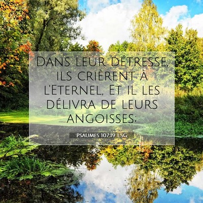 Psaumes 107:19 LSG Image du verset biblique