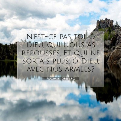 Psaumes 108:11 Verset biblique expliqué