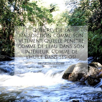 Psaumes 109:18 LSG Image du verset biblique