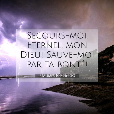 Psaumes 109:26 Verset biblique expliqué