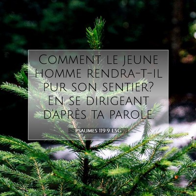 Psaumes 119:9 Verset biblique expliqué