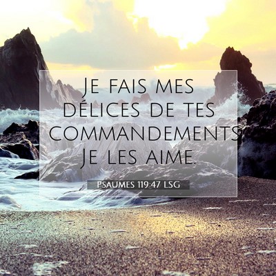 Psaumes 119:47 Verset biblique expliqué