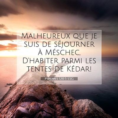 Psaumes 120:5 LSG Image du verset biblique