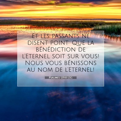 Psaumes 129:8 LSG Image du verset biblique