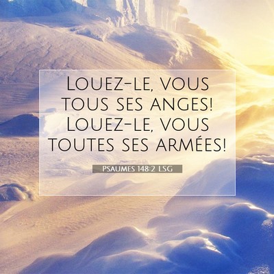 Psaumes 148:2 Verset biblique expliqué