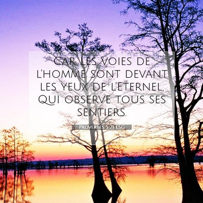 Proverbes 5:21 Verset biblique expliqué