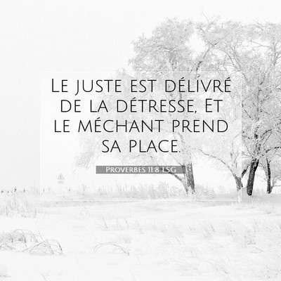 Proverbes 11:8 Verset biblique expliqué