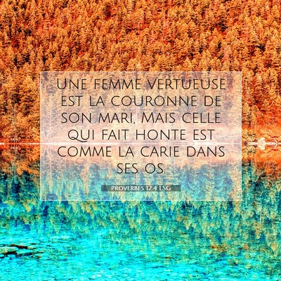 Proverbes 12:4 Verset biblique expliqué