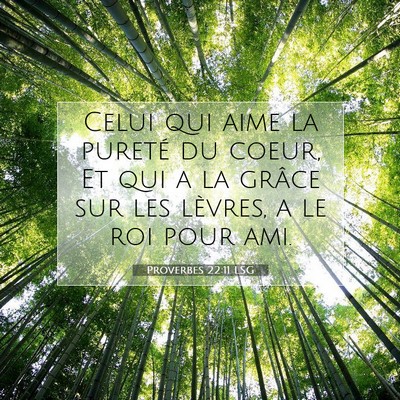 Proverbes 22:11 Verset biblique expliqué